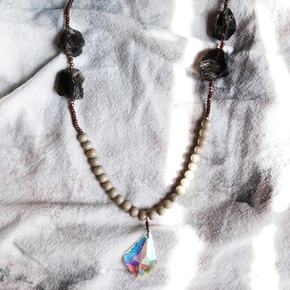 Funky Crystal Necklace